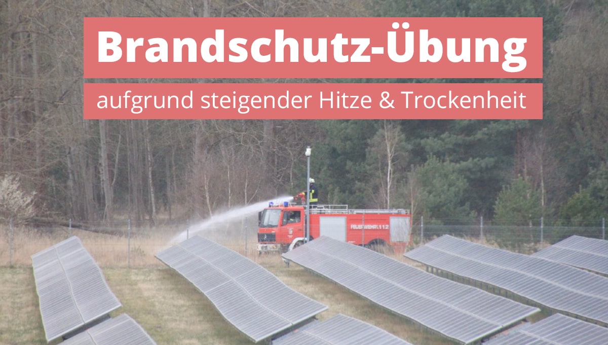 PV Brandschutz-Übung