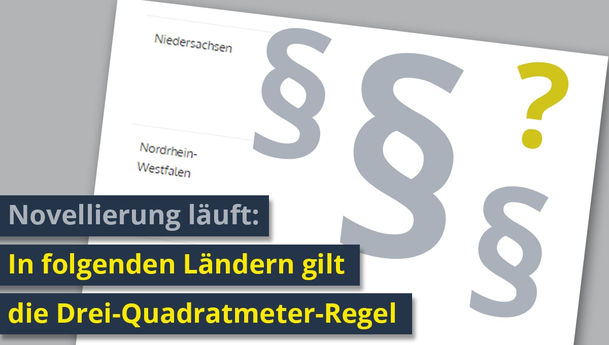 Drei-Quadratmeter-Regel