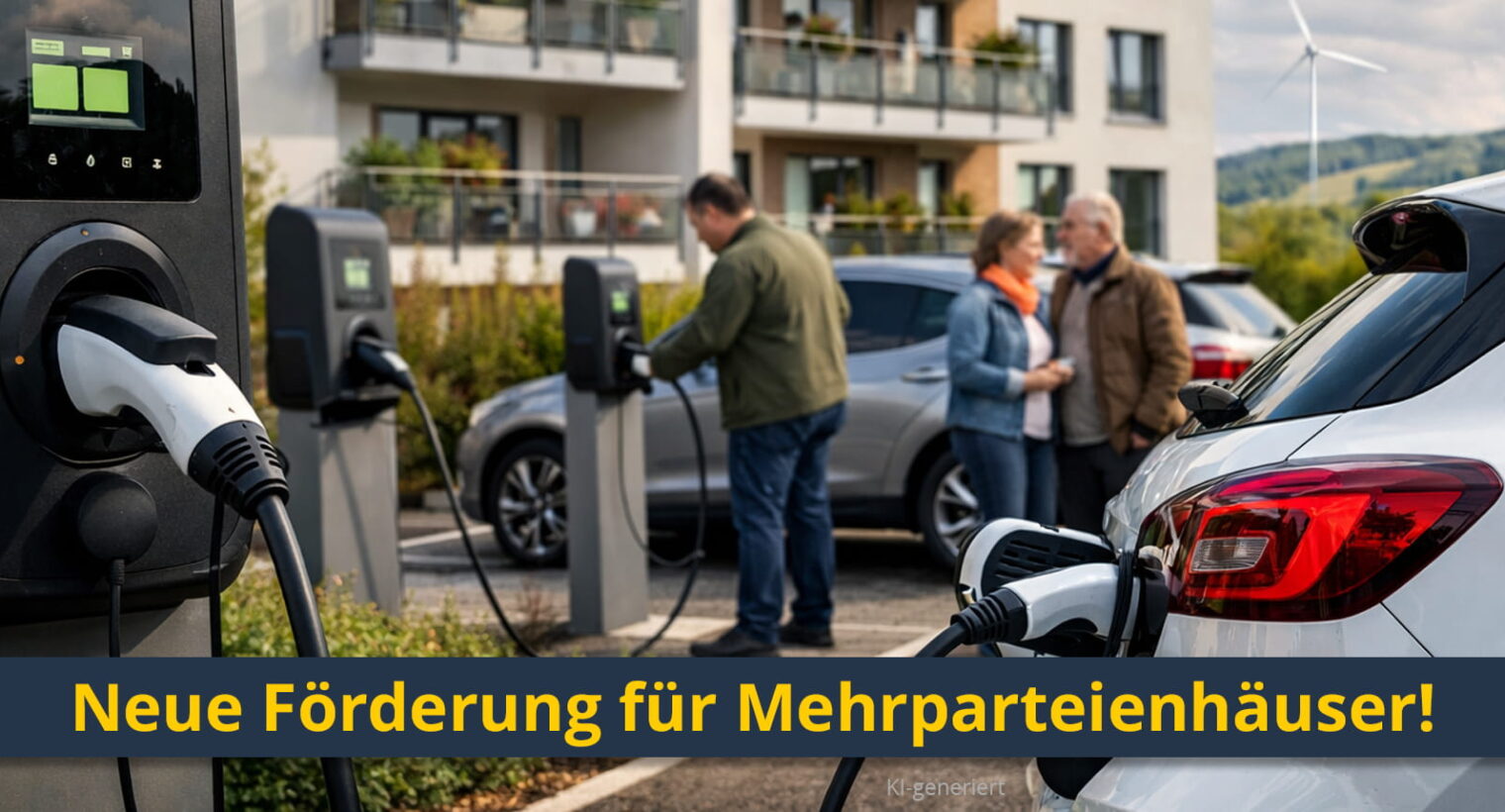 Ladestation-Förderung Mehrparteienhäuser ab 15. April 2026