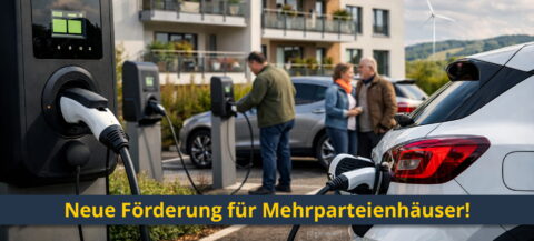Ladestation-Förderung Mehrparteienhäuser ab 15. April 2026