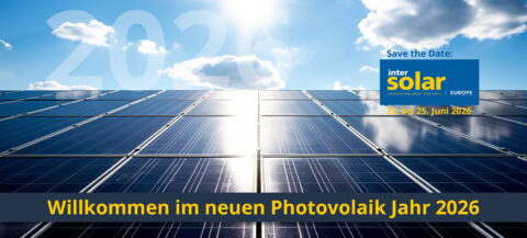 Neues PV-Jahr und Intersolar 2026