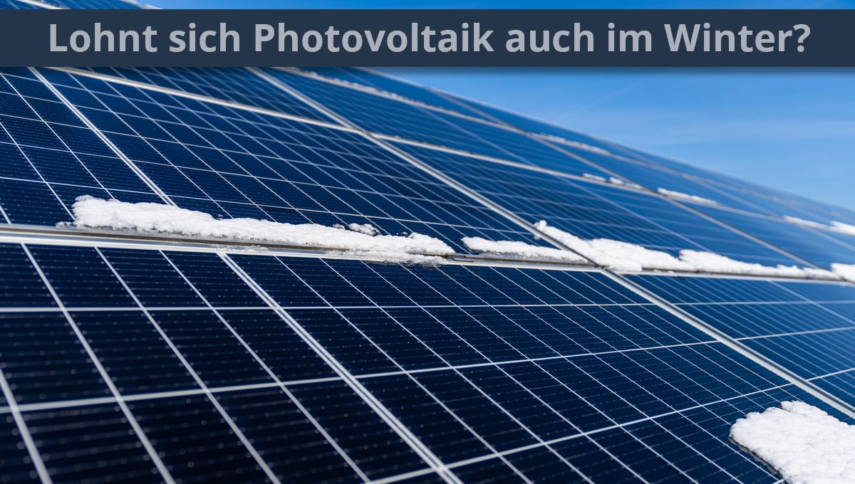 Photovoltaik im Winter