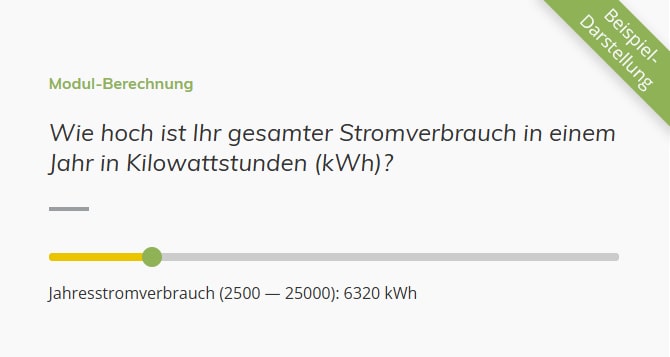 Solarrechner 2025 - Weg über Stromverbrauch